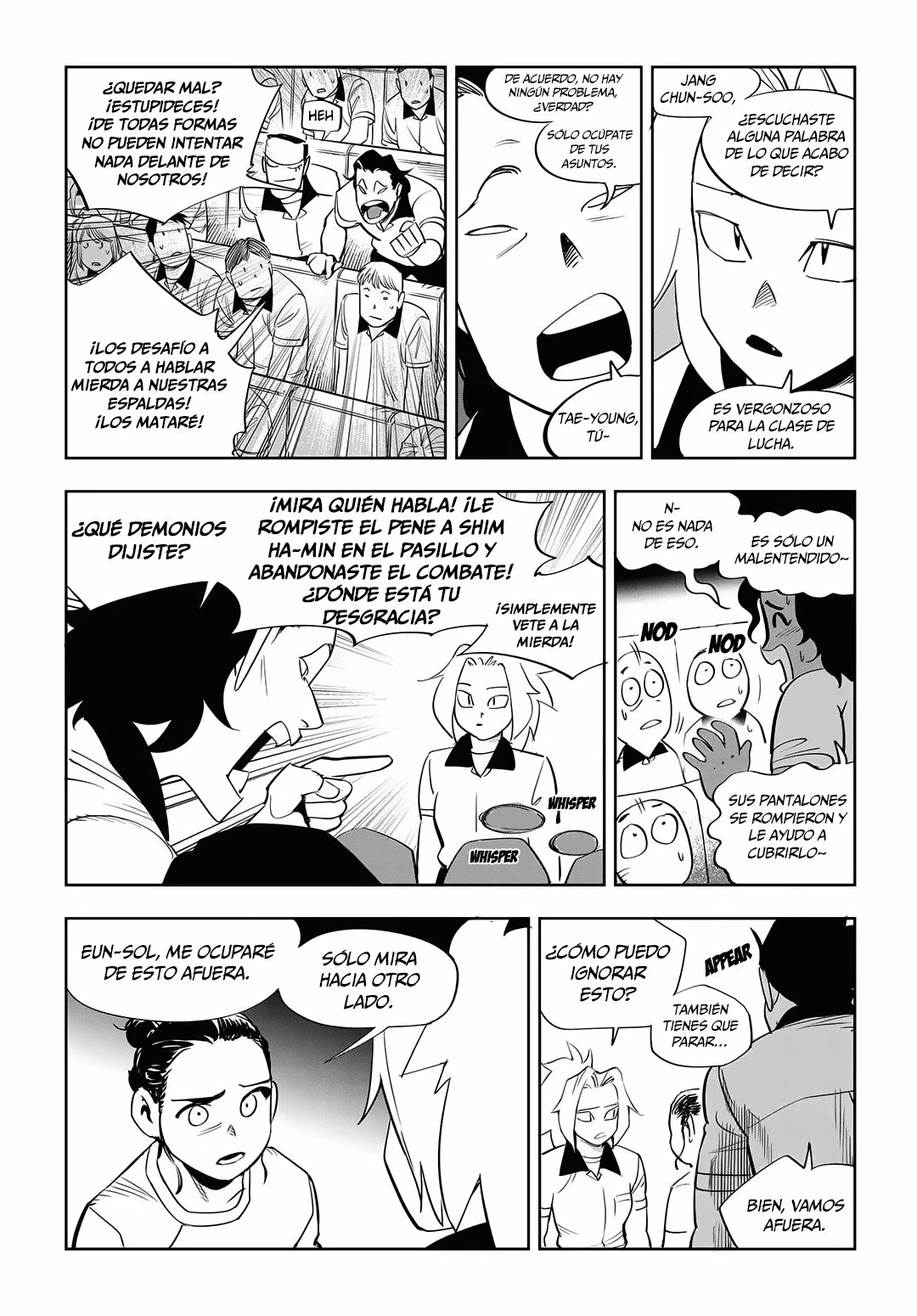 Aula de Lucha 3 > Capitulo 44 > Page 61